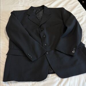 Classic Black Men's Bolzano Single-Breasted Sport Coat Blazer